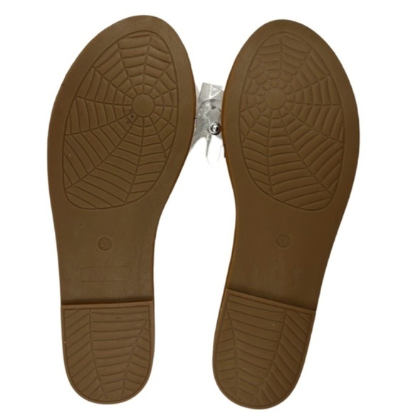 Step into Elegance: The Exquisite Chain-Style Ladies Sandals‎ Collection Size 11 - Picture 2 of 4